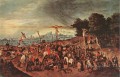 Crucifixion Bauer genre Pieter Brueghel der Jüngere Religiosen Christentum